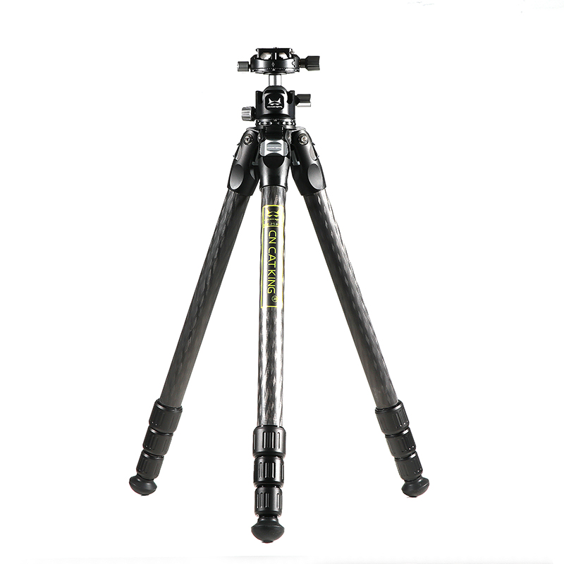 CN CAT KING® Carbon Fiber Portable Tripod